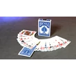 Bicycle Invisible Deck kártya - kék, 1 csomag