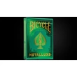 Bicycle Metalluxe Green kártya