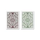 KEM Jacquard Wide Jumbo (Green and Burgundy) póker kártya, dupla csomag KEM Jacquard Wide Jumbo (Green and Burgundy) póker kártya, dupla csomag