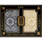 KEM Arrow Wide (Black & Gold) Jumbo, 2-pack Set (100% műanyag kártya, póker méret, dupla csomag) KEM Arrow Wide (Black & Gold) Jumbo, 2-pack Set (100% műanyag kártya, póker méret, dupla csomag)