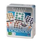 Double 15 "Mexican Train" Dominoes - Dominó fémdobozban Double 15 "Mexican Train" Dominoes - Dominó fémdobozban