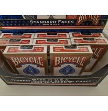 Bicycle 808 Rider Back Standard GOLD kártya, 8 csomag / piros