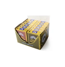 COPAG Texas Hold 'em Gold plasztik póker kártya, 1 karton (12 csomag)