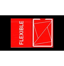 Flexible kártya - piros, 1 csomag