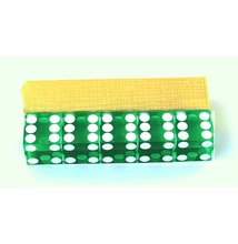 Precíziós dobókocka, 19mm - zöld