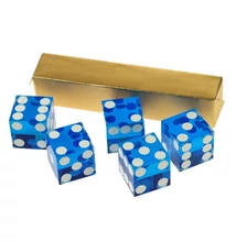 Precíziós dobókocka, 19mm - kék