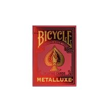 Bicycle Metalluxe Red kártya, 1 csomag