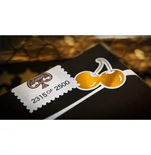 Limited Edition Cherry Casino (Monte Carlo Black and Gold) sorszámozott kártya, 1 csomag