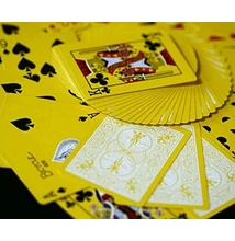 Bicycle Yellow Deck, Reversed Back kártya, 1 csomag