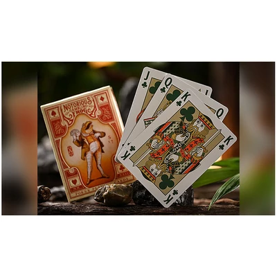 otorious Gambling Frog (Orange) kártya - treff figurák