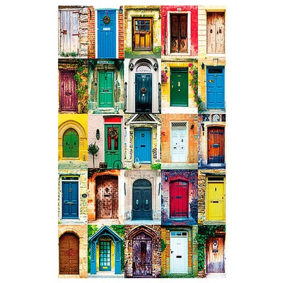 Piatnik puzzle: Ajtók - 1000 db-os