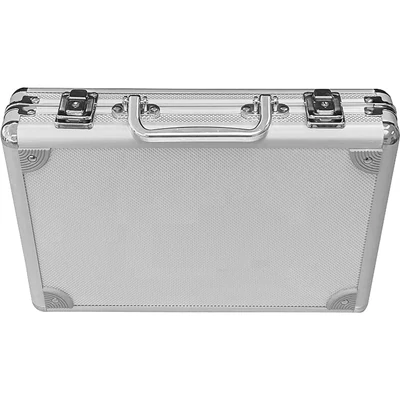 Aluminum tok 200 zsetonnal, 2 pakli kártyával és 5 dobókockával / 1 csomag