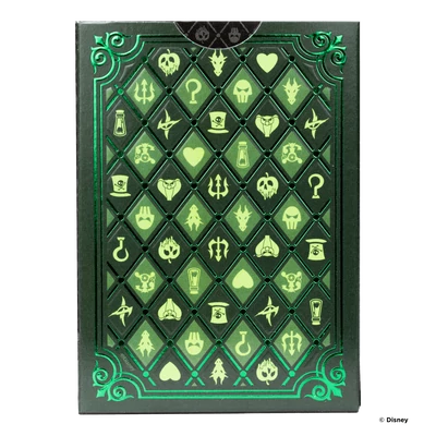 Bicycle Disney Villains kártya, 1 csomag / zöld