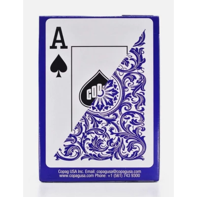 COPAG Elite Jumbo indexes 100% plasztik póker kártya - Lila, 1 csomag