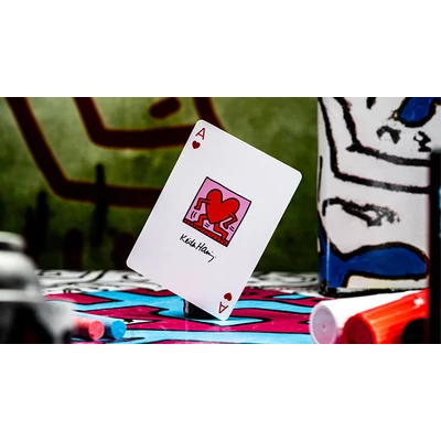 Keith Haring kártya by Theory11, 1 csomag