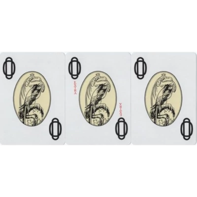 Nº 818 Linen Gofrado kártya, dupla csomag (1 piros + 1 kék)