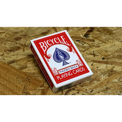 Bicycle Maiden Back kártya - piros