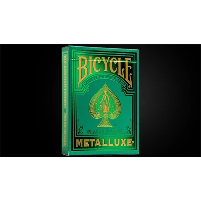 Bicycle Metalluxe Green kártya