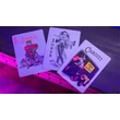 Bicycle Star-Fire Pink Neon kártya, 1 csomag