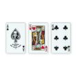 KEM Arrow Wide (Black and Gold) Standard, 2-pack Set (100% műanyag kártya, póker méret, dupla csomag)