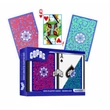 COPAG Neoretic plasztik póker kártya, 2 Jumbo index, dupla csomag (Green/Red/Blue), 1 csomag