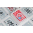 Hoyle Waterproof Clear (vízálló) kártya, 1 csomag - piros