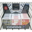 COPAG plasztik póker kártya, 4 Jumbo index, 1 karton (12 csomag)