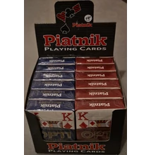 OPTI bridzs kártya, 4 Jumbo index, 1 karton (12 csomag)