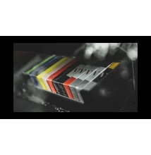 12 csomagos, extra kártya tároló/szállító doboz - fekete