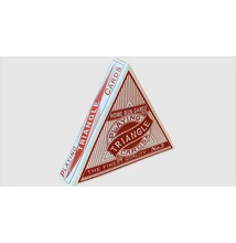 Triangle (háromszögletű) kártya - piros