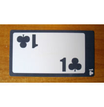 1 Club Card - 100% plastic (Lion licitkártya készlethez, 1 treff lap)