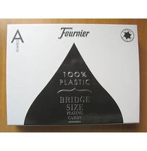 Fournier 2525 - 100% plasztik bridzs kártya, dupla csomag