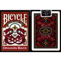 Bicycle Dragon Back kártya, Piros