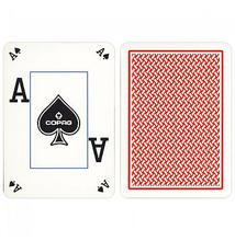 COPAG Texas Hold 'em Silver Poker (Dual index) kártya - piros