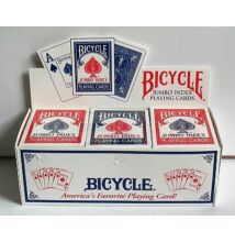 Bicycle 88 Rider Back - póker kártya, Jumbo index, 1 karton (12 csomag)