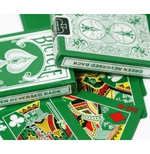 Bicycle Green Deck, Reversed Back kártya, 1 csomag