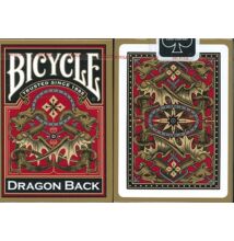 Bicycle Dragon Back kártya, arany hátlappal, 1 csomag