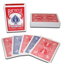 Bicycle kártya, dupla hátoldalas, kék/piros, 1 csomag