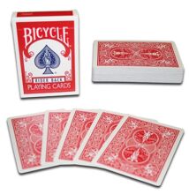 Bicycle kártya, dupla hátoldalas, piros/piros