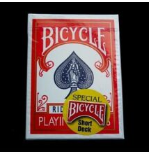 Bicycle Short Deck kártya, piros hátlappal, 1 csomag
