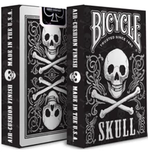 Bicycle Skull kártya, 1 csomag