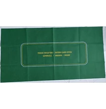Texas Hold &#039;em felt layout for 10 players (filc póker asztal terítő posztó)