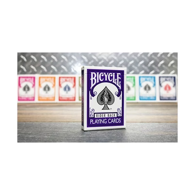 Bicycle 808 Rider Back - Purple Back kártya (lila hátlapú)