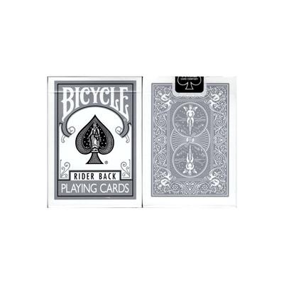 Bicycle 808 Rider Back - Silver Back kártya (ezüst hátlapú)
