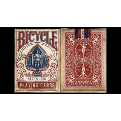 Bicycle Rider Back Series 1900 - piros kártya