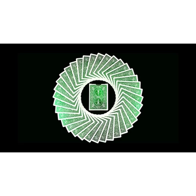 Bicycle MetalLuxe Emerald kártya, 1 csomag