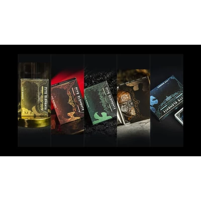Five Elements kártya, Wooden Collection Set (5 csomagos + 5db dobókocka)