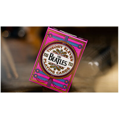 The Beatles kártya - pink