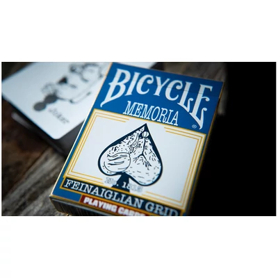 Bicycle Memoria Deck (Feinaiglian Grid) kártya