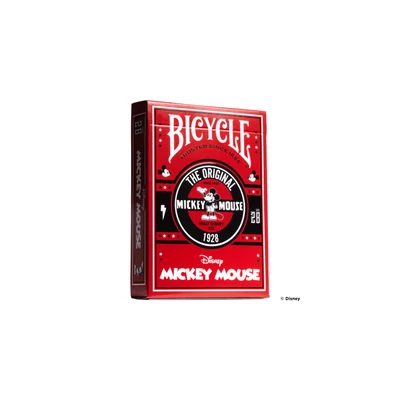 Bicycle Disney Classic Mickey Mouse (piros) kártya, 1 csomag